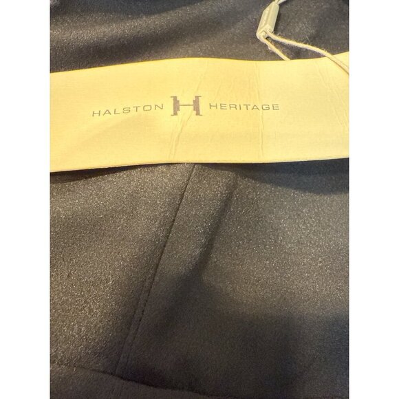 Halston Heritage Fit & Flare Cap Sleeve Black Dress Size 2 MSRP $425 NWT - Picture 9 of 9